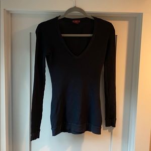 Low cut thermal dark navy